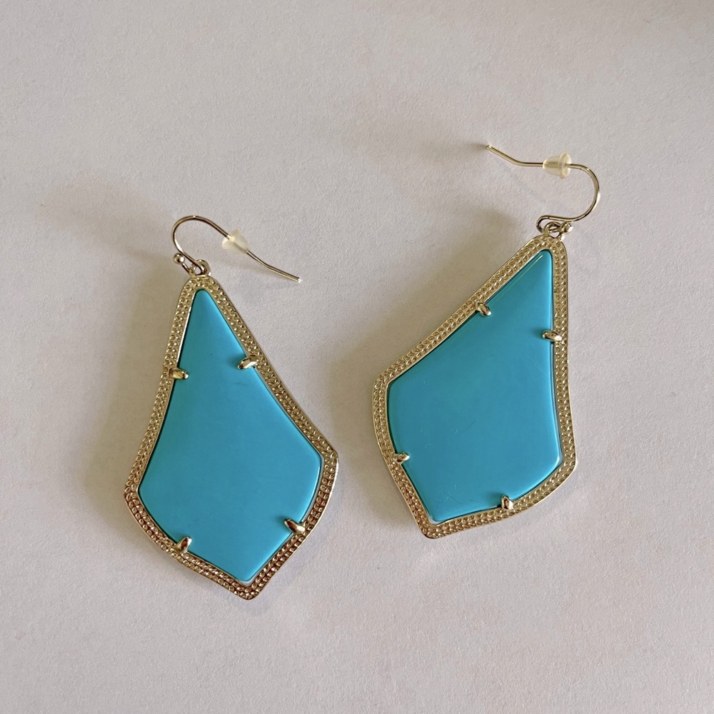 Kendra Scott Turquoise Alexandra Earrings
